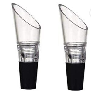 2 WINE AERATOR 2-IN-1 DIFFUSER OXYGENATOR AND POURING DISPENSER SET 2